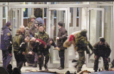 Evakuierung der Geiseln aus dem Moskauer Theater