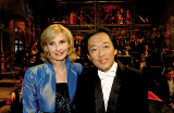 Eva Lind und der Dirigent Myung-Whun Chung