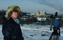 Dirk Sager im russischen Winter
