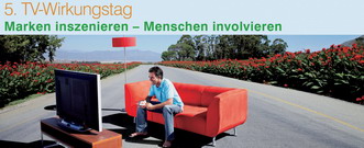 Plakat des TV-Wirkungstags am 17. April 2008 in Frankfurt