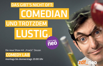 Kampagnenmotiv für ZDFneo