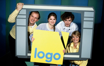 Das »logo!«-Team damals: Peter Hahne, Barbara Biermann, Dirk Chatelain, Ulli Angermann