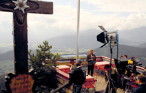 Immer on top: Dreh auf der Kneifelspitze im Berchtesgadener Land